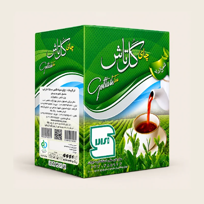 چای گل تاش لات 7 فله 5 کیلویی | ادیب